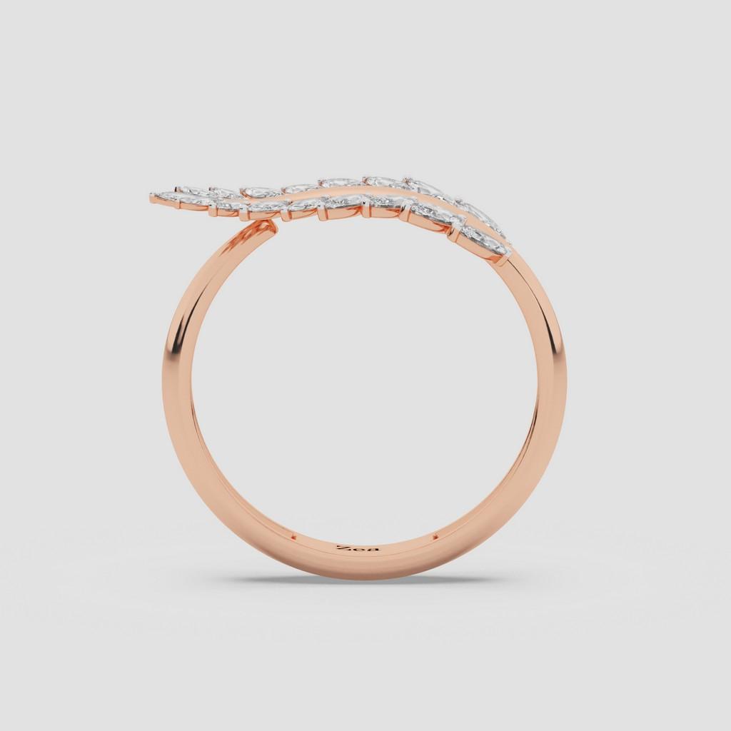 Marquise Diadem Ring