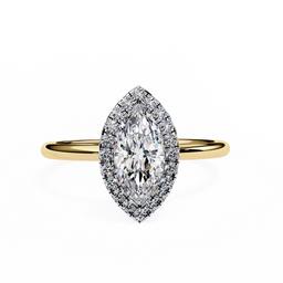Marquisea Halo Ring