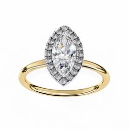 Marquisea Halo Ring