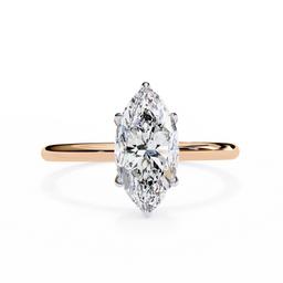 Marquisea Solitaire Ring