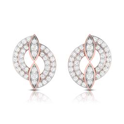 Naqsha Leaf Earrings