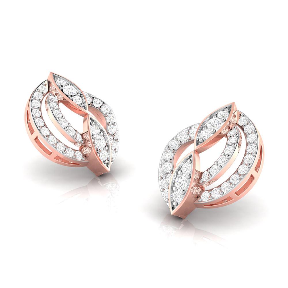 Naqsha Leaf Earrings