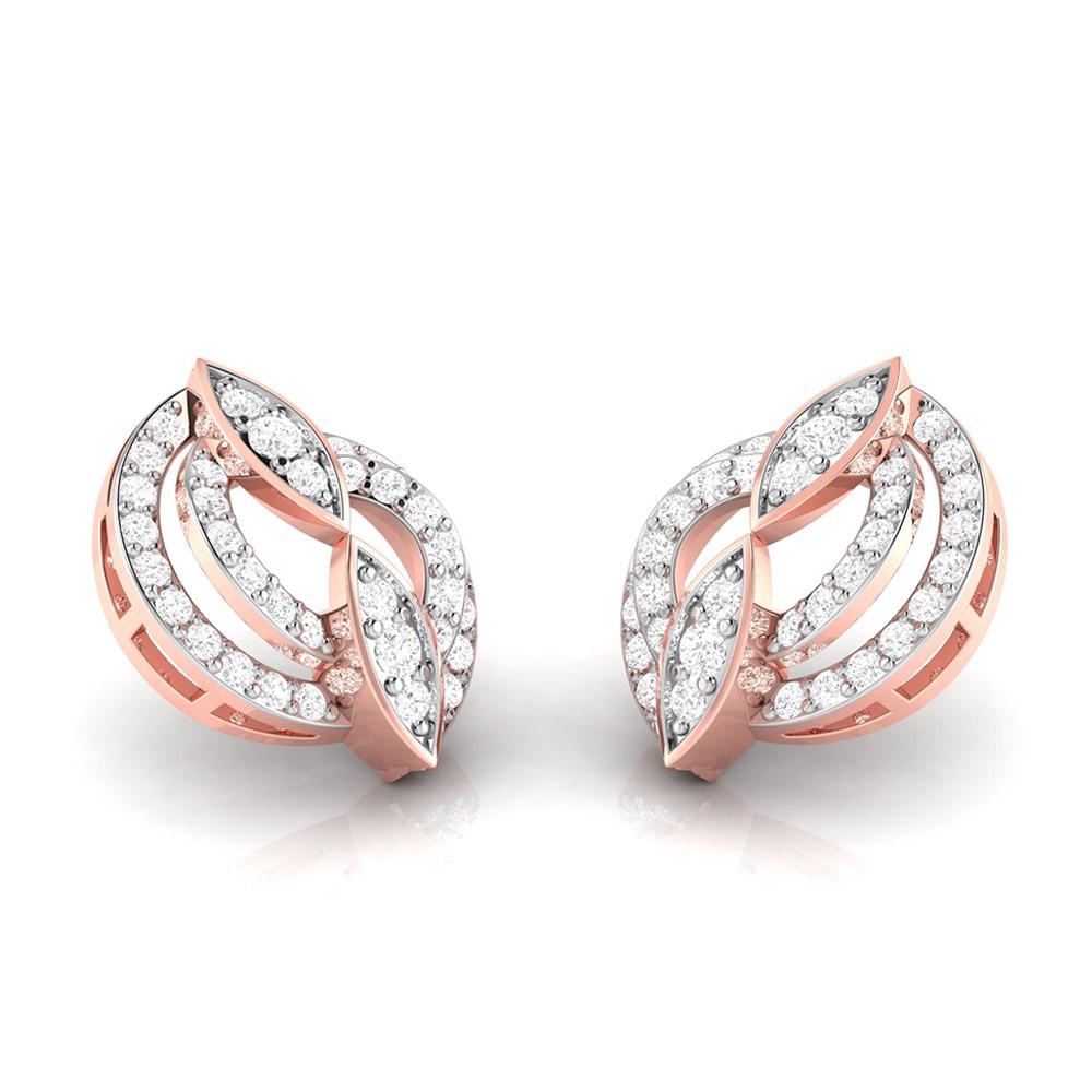 Naqsha Leaf Earrings