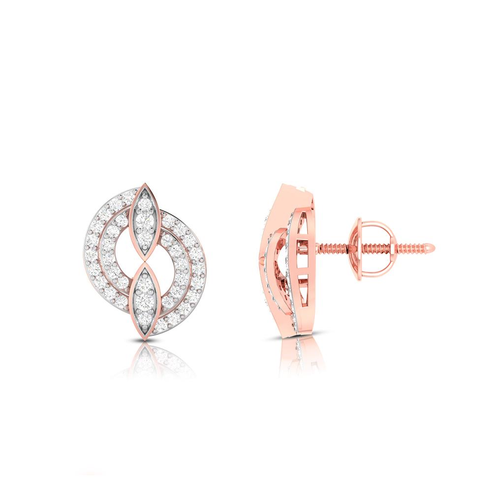 Naqsha Leaf Earrings