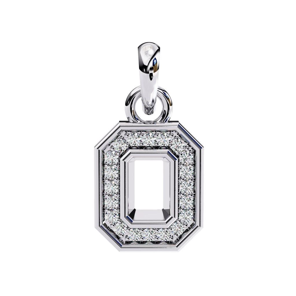 Octad Geometric Pendant