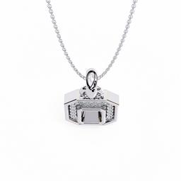 Octad Geometric Pendant