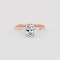 Oval Solitaire Ring