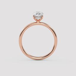Oval Solitaire Ring