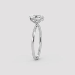 Oval Solitaire Ring
