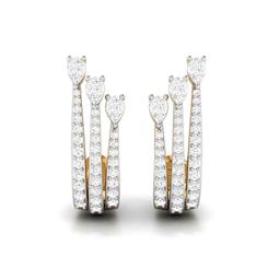 Pear Cascade Earrings