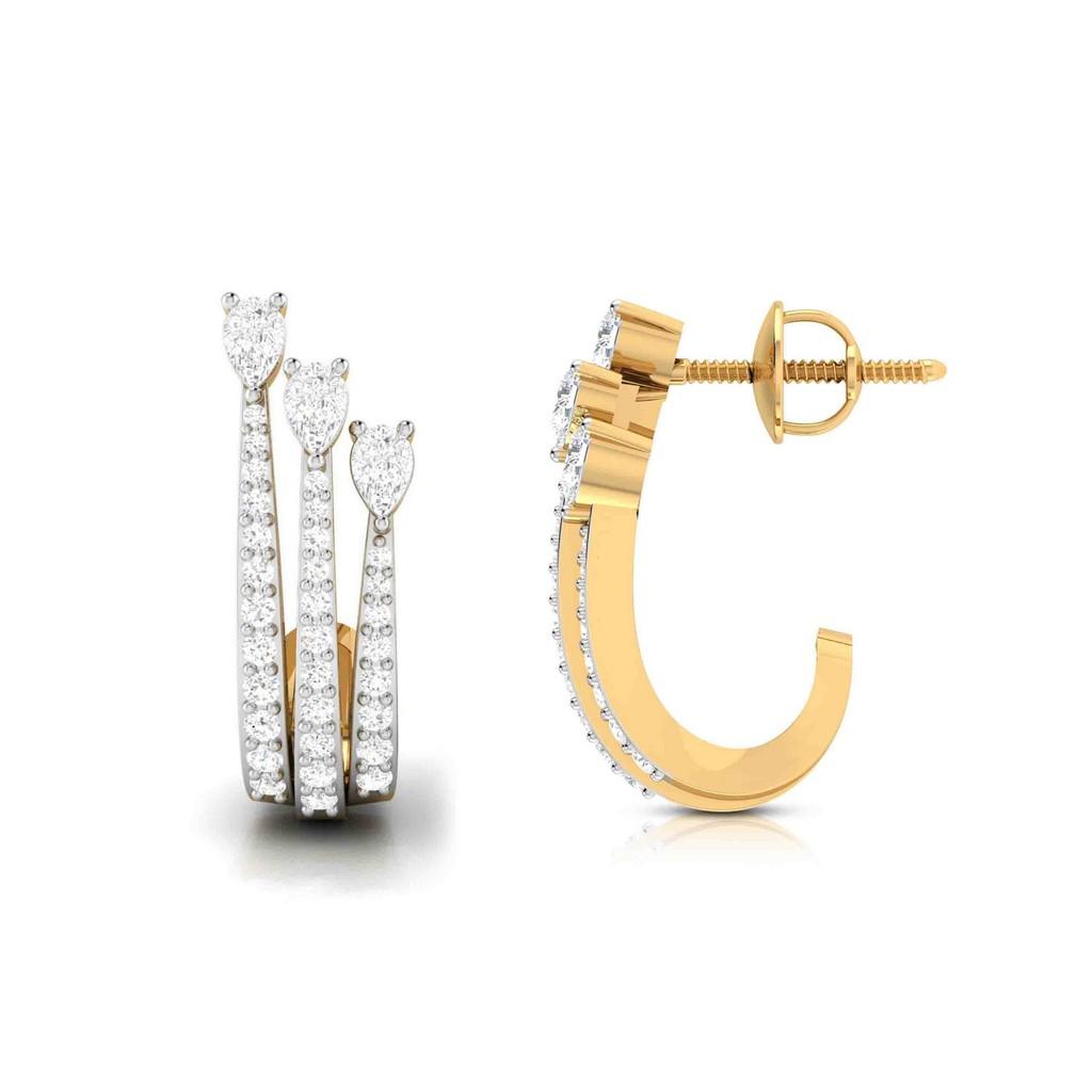 Pear Cascade Earrings
