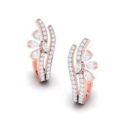 Pear Cluster Earrings
