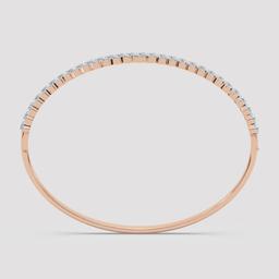 Pear Diamond Station Bangle