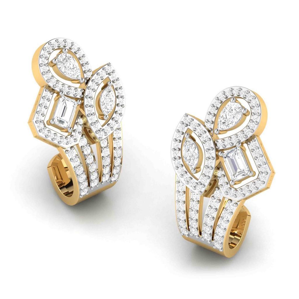 Pear Majeste Earrings