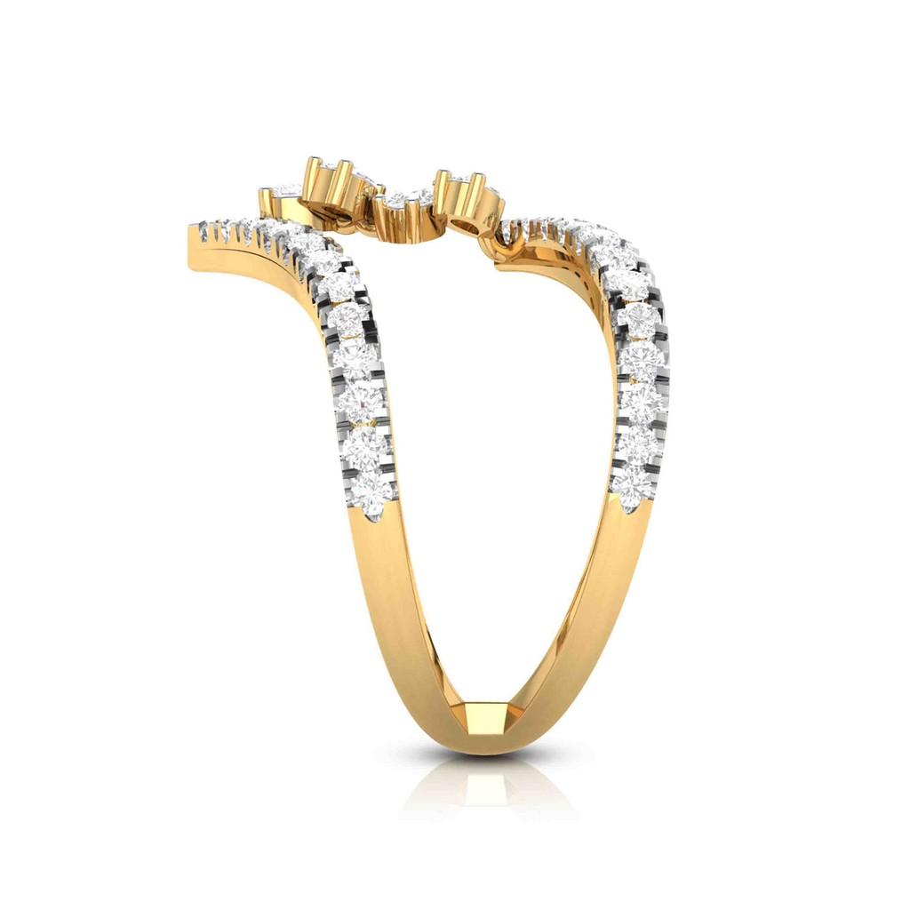 Pear Radiant Bloom Ring