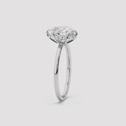 Pear Three-Stone Ring