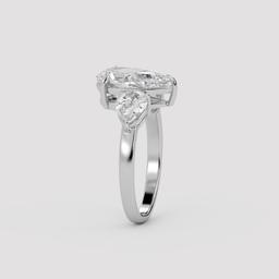 Pear Trilogy Ring