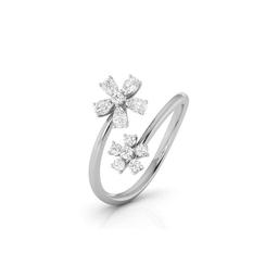 Petal Cascade Ring