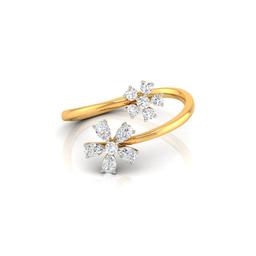 Petal Cascade Ring