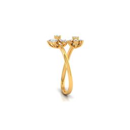 Petal Cascade Ring