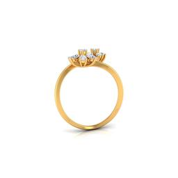 Petal Cascade Ring
