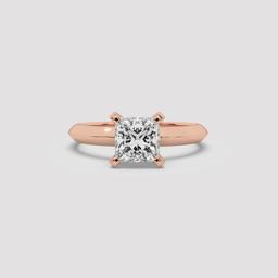 Princess Solitaire Ring