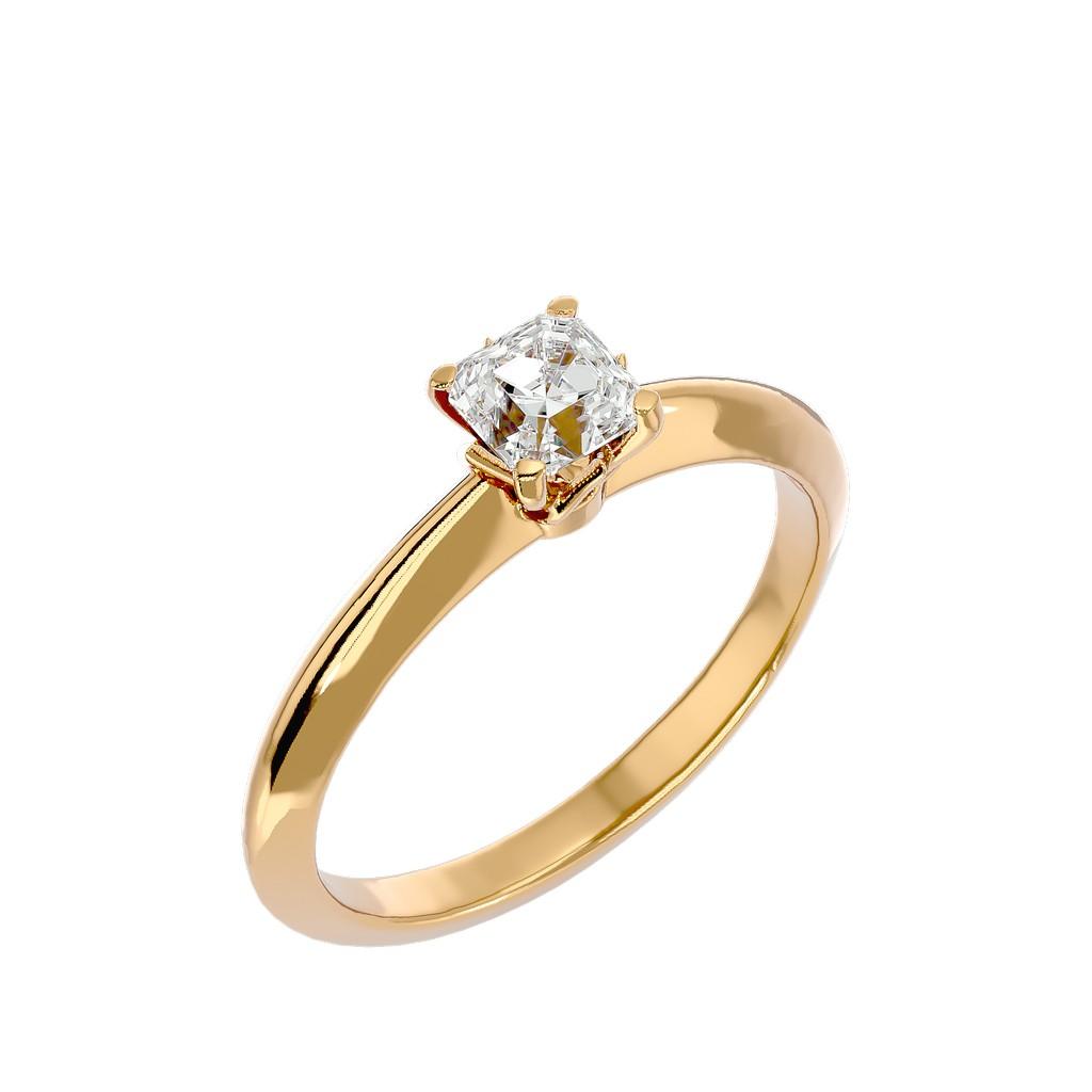 Pristine Solitaire Ring