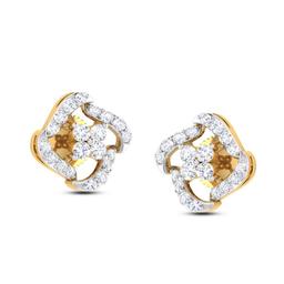 Quatrefoil Diamond Earrings
