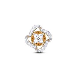 Quatrefoil Diamond Earrings