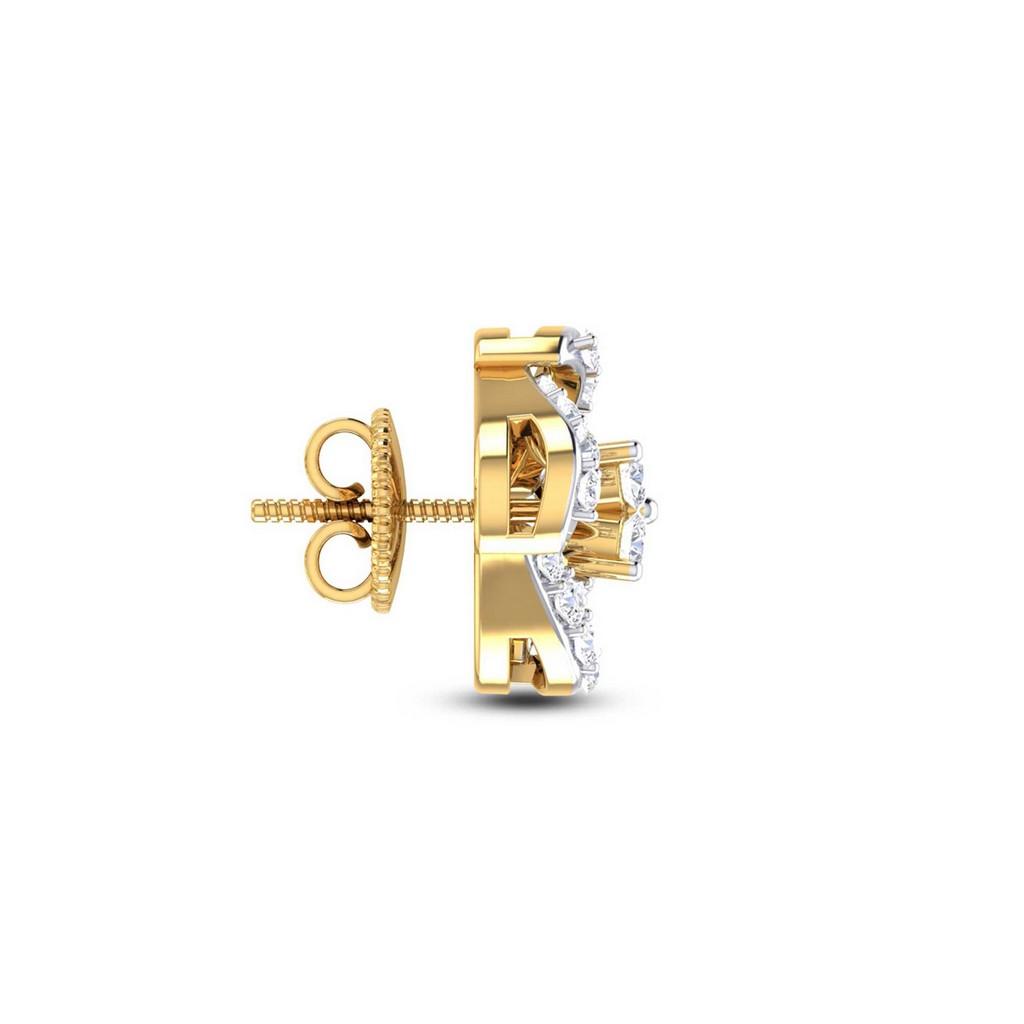 Quatrefoil Diamond Earrings