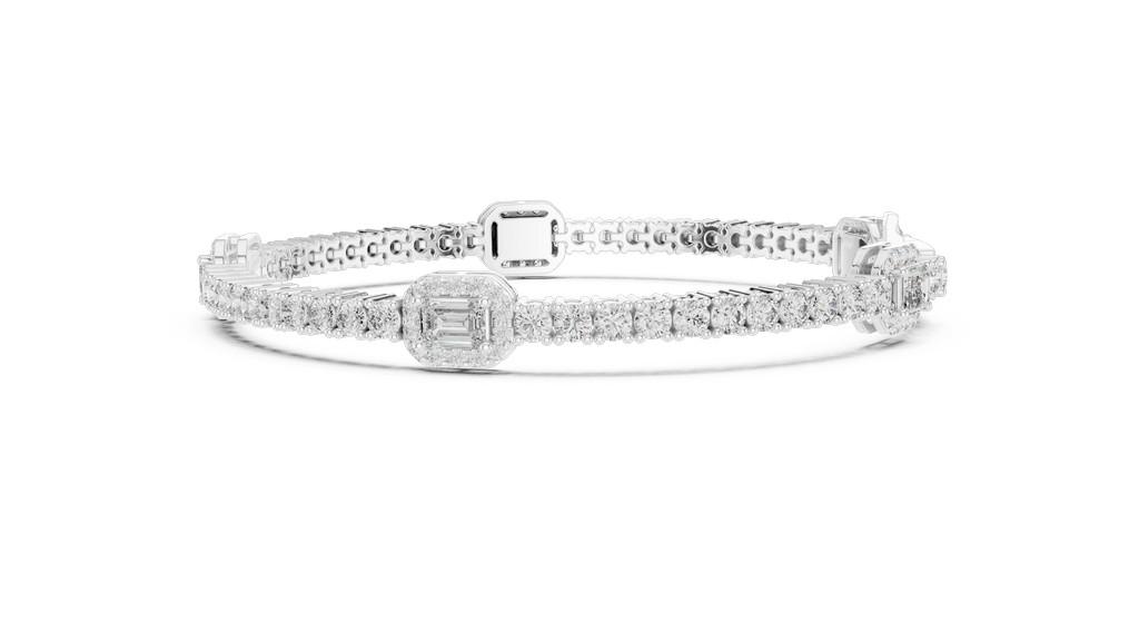 Radiant Emerald Bracelet