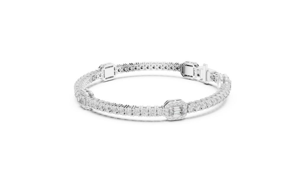 Radiant Emerald Bracelet