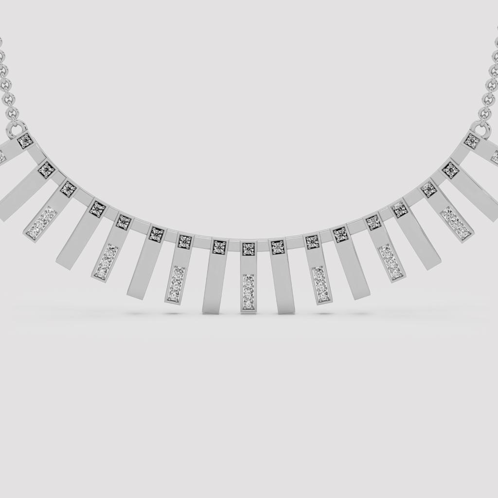 Radiant Fringe Necklace