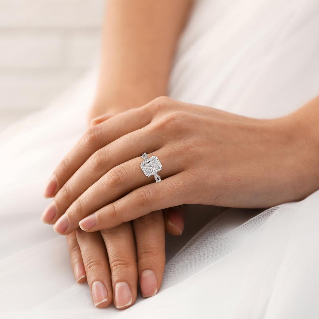 Radiant Infinity Ring