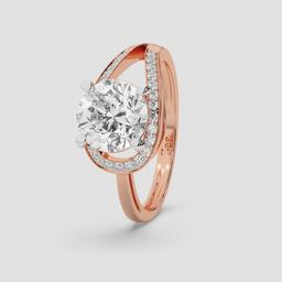 Radiant Prong Solitaire