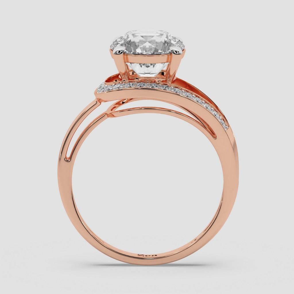 Radiant Prong Solitaire