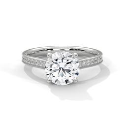 Radiant Solitaire Elegance