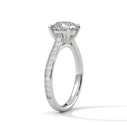 Radiant Solitaire Elegance