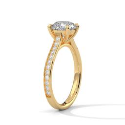 Radiant Solitaire Elegance