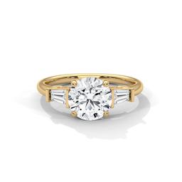 Radiant Triad Ring