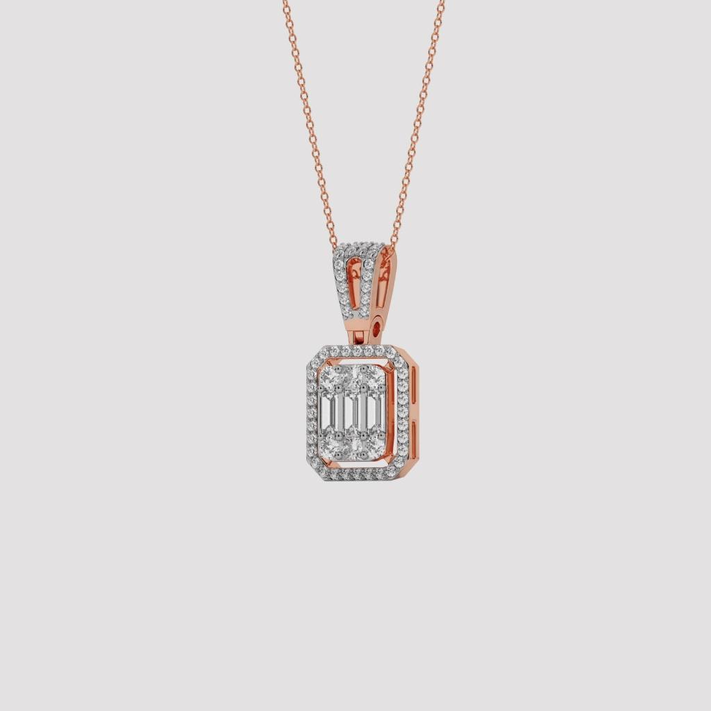 Rhythmic Multi-Shape Pendant