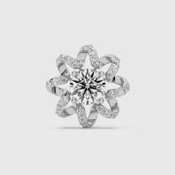 Ribbon Bloom Stud Earrings