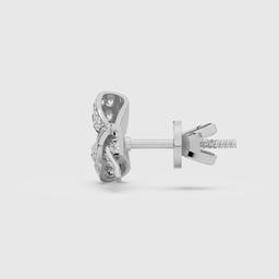 Ribbon Bow Stud Earrings