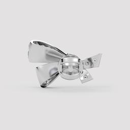 Ribbon Bow Stud Earrings