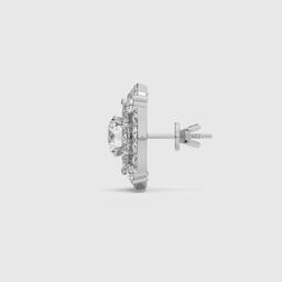 Royal Halo Stud Earrings