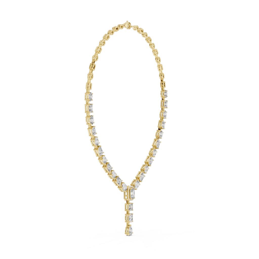 Sapphire Cascade Necklace