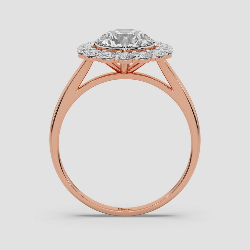 Sapphire Halo Radiance