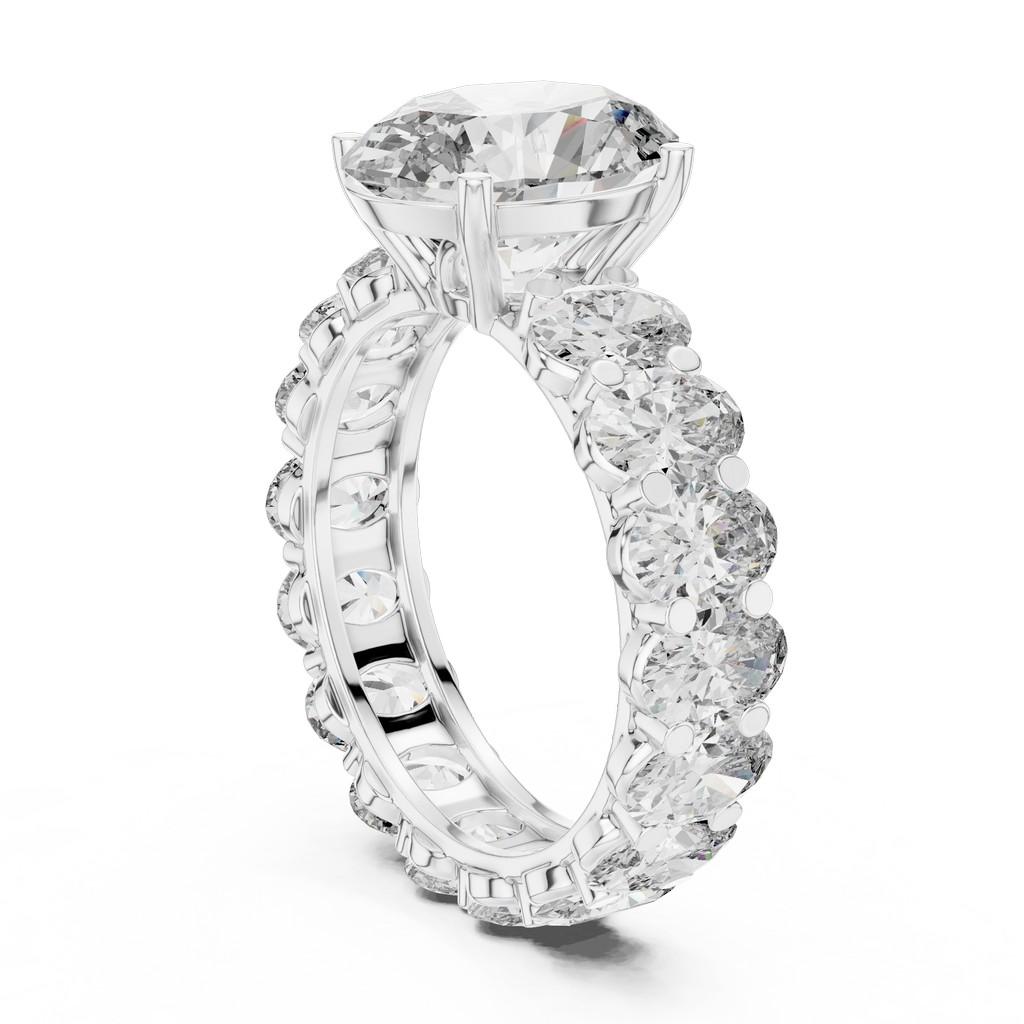 Sculpted Oval Splendor Ring