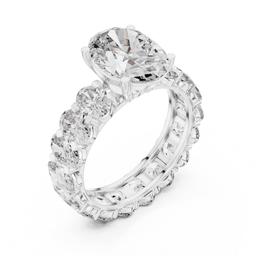 Sculpted Oval Splendor Ring