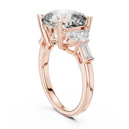 Sculpted Radiance Trilogy Ring